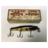 Possibly C.C.B. Co. Pikie Minnow Fishing Lure
