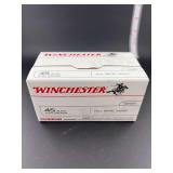 Winchester 45 Auto 230 grain full metal jacket 100 rounds