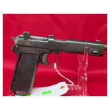 Steyr Model 1912 Hahn 9mm Steyr 1916 WWI Matching Numbers Pistol *** SLIDE WILL NOT RELEASE***
