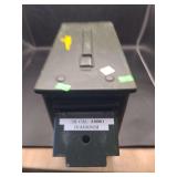 Ammo box with .38 rounds inside. Approx 250 rounds.