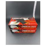 American Eagle pistol 40 S&W 165gr full metal jacket 1 box of 50 cartridges 1 box of 34
