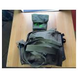 U.S. Gas Mask and U.S. M.R.E. Kit