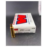 Winchester western 259 savage 20 center fire cartridges