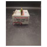 Winchester 9mm LUGER, 100 round pack.