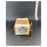 20 round 7.62x51mm BALL
