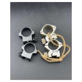 2 sets of scope rings