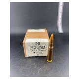 20 round 7.62x51mm BALL