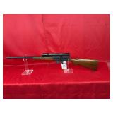 Remington Model 81 .300 Savage with Stith Mount Weaver Scope has original wooden case with accessories