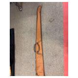 Soft leather gun case