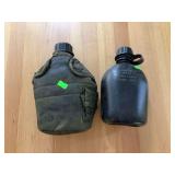 2 Water Canteens
