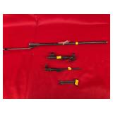 Mauser K98 / Mauser Pattern Rifle Parts Lot – Barrel, Bolt, Sight Components