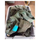 Small tote of 10 gun socks