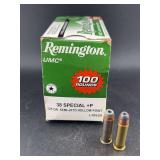 Remington 38 special +p 125 gr semi-jktd hollow point 93 cartridges Federal 38 SPL+P 6 cartridges
