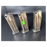 Lot of (3) Ruger SR40 .40 S&W Pistol Magazines – Factory OEM