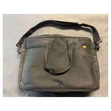 Padded, soft-sided briefcase