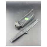 Taylor Fixed Blade Knife w/ Leather Scabbard