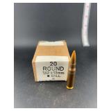 20 round 7.62x51mm BALL