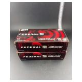 Federal American eagle 40 S&W 180gr 1 box of 50 cartridges 1 box of 38 cartridges
