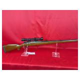 Spanish La Coruña M43 Mauser Bolt-Action Rifle – 6.5x55 – Scoped Sport has brass, ammo, and reloading dieser
