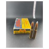 Western super x 30-40 silver tip 180gr 1 box of 20 cartridges 1 box of 12 mixed reload
