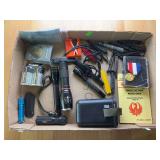 Box of Miscellaneous Flashlights and Miscellaneous