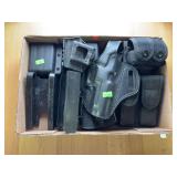 Box of Miscellaneous Mag Holsters