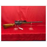 Remington Model 81 .300 Savage with Stith Mount Weaver Scope has original wooden case with accessories