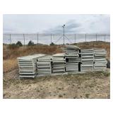 Menco, Galvanized foot walk,assembly, bridge 10ft x 2ft, 96 pcs