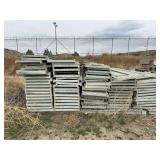 Menco, Galvanized foot walk,assembly, bridge 10ft x 2ft, 85 pcs