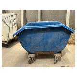 Plastic cart w/casters 39' x 23' x 17'