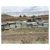 Menco, Galvanized foot walk,assembly, bridge 10ft x 2ft, 132 pcs