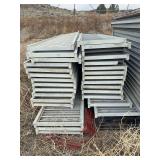 Menco, Galvanized foot walk,assembly, bridge 10ft x 2ft, 29 pieces