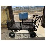 4-wheel metal cart