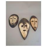 Old Lega “Ghost Face” Mask – Congo / Zaire African Tribal Carved Wood Mask
