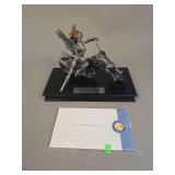 Temptation rider limited edition Franklin mint sculpture designed by Julie Bell