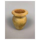 Ancient Pottery Vase with Thick Flared Rim – Unidentified Origin