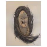 Ancestor mask/tusk/feather - New Guinea