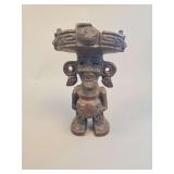 Aztec Lord of fire incense burner