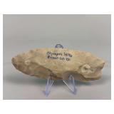 Native American Stone Knife Blade- Bexar county, TX
