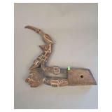 Sentani Lake Carved Wood Prowhead – Irian Jaya West New Guinea Indonesia