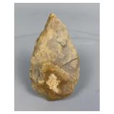 Large Native American chert biface knife preform