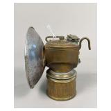 Justrite “Streamlined” Carbide Miner’s Lamp, Made in USA