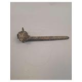 Ancient fish pipe opium pipe