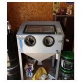 Skat Blast dry blast sanding cabinet. Air