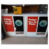 (2) Borg Warner cabinets with contents. Locking.