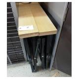 Set of saw horses.