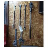 (6) Wrench lot.