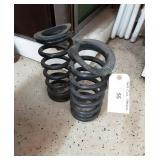Pair of coil springs.