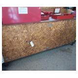 Wooden cabinet and countertop.  Includes