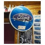 Lighted Ford sign two sided.